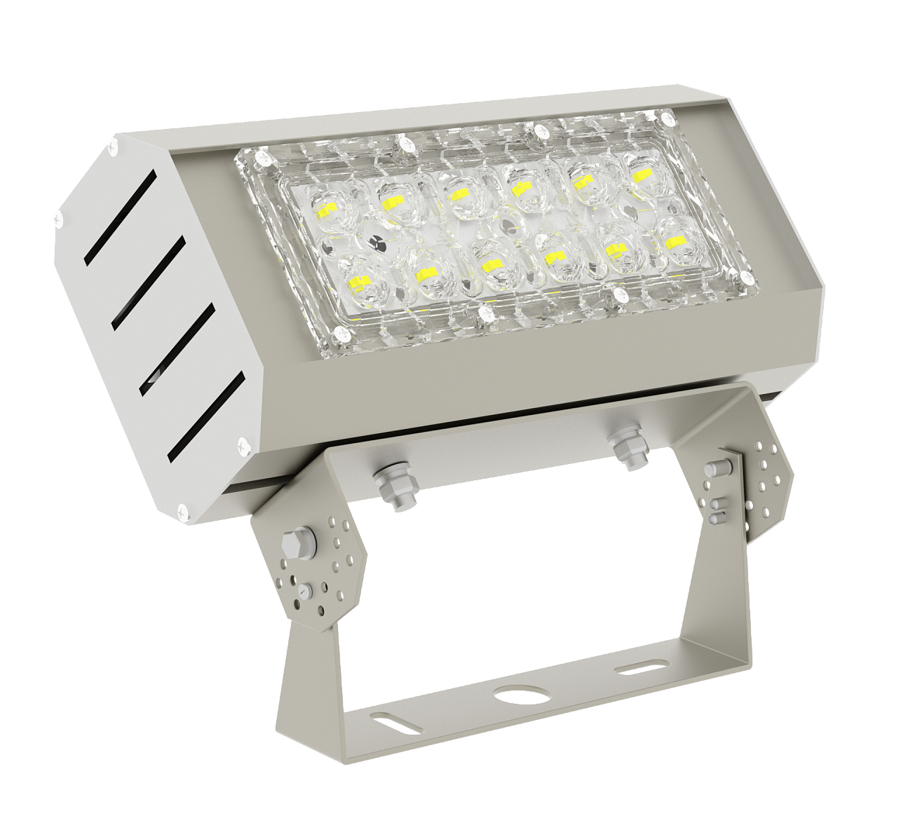 Светодиодный прожектор VARTON Olymp mini (V1-I0-70503-04L05-6503040 30Вт 4000К 4050Lm IP65 233х190х74)