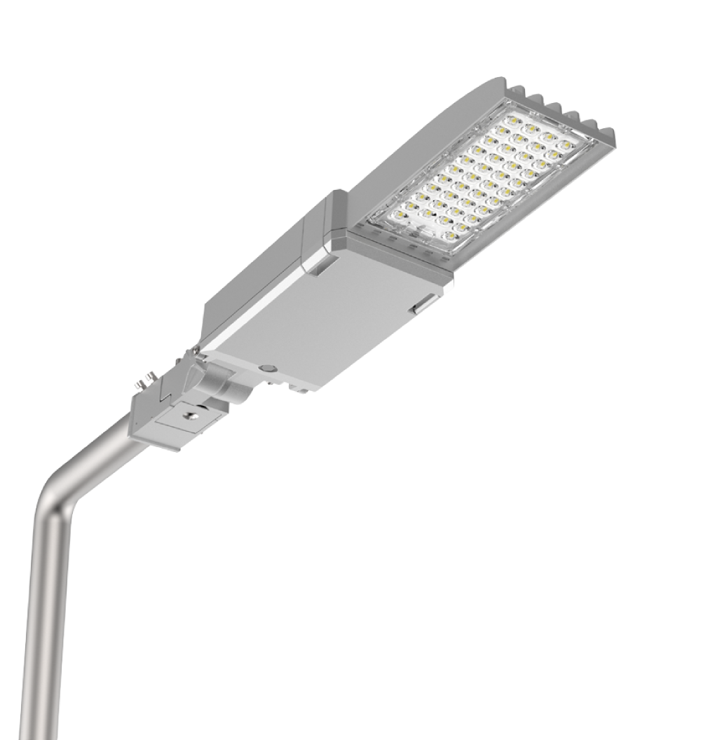 Уличный консольный светильник VARTON Uragan (V1-S1-H070X-40LXX-65100XX 100 Вт IP65)