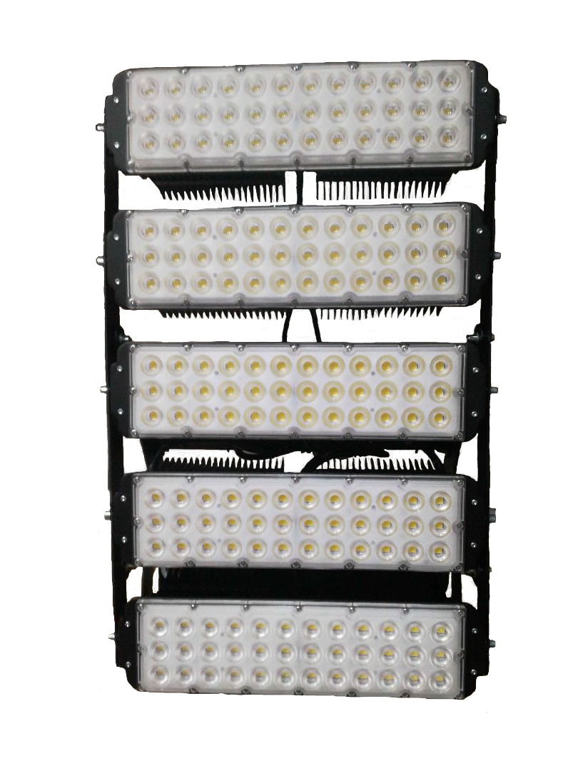 Высокомощный прожектор FAROS FG 100 (500Вт 67440Lm IP65 550х200(335)х338)